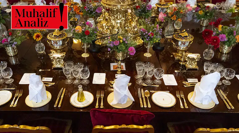 İngiltere kraliyet ailesi, davet yemeklerinde neden Fransızca menü kullanıyor? Türkiye Cumhuriyeti de balolardaki yemek menüsünde yabancı dil kullanmış mıydı?