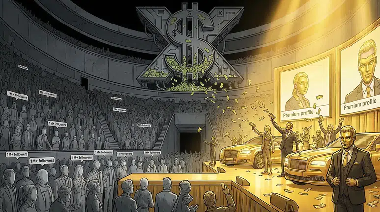 X algoritmasına isyan: Paralı üyelik yoksa milyonluk hesaplar da mı görünmez oluyor?