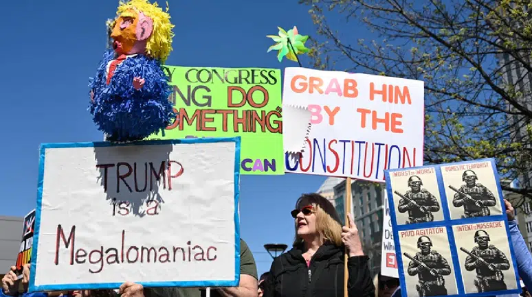 ABD’de milyonlar sokakta: “Krallara Hayır” protestoları yeniden gerçekleşti