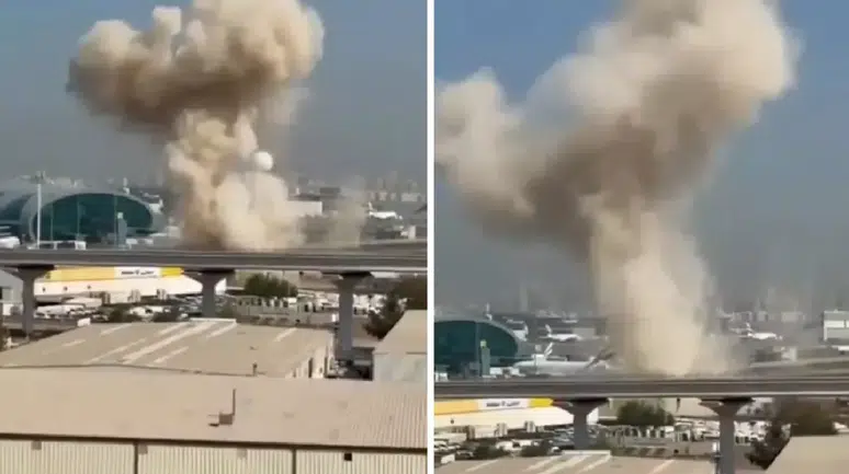 İran dronları Dubai Havalimanı’nı vurdu: Tüm uçuşlar askıya alındı