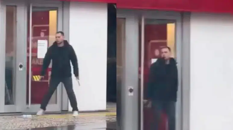 Banka soygunu sanılmıştı: Gerçek, koca şiddetinden kaçan kadının bankaya sığınmasıymış