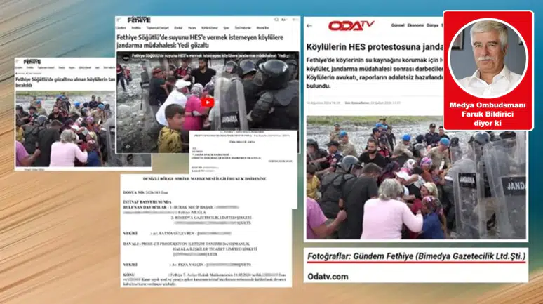 Medya Ombudsmanı Faruk Bildirici: Odatv ile Gündem Fethiye arasında haber davası