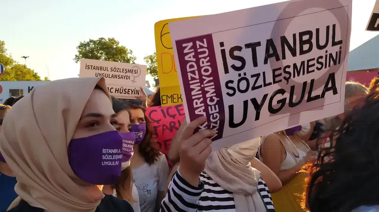 Kadın örgütlerinden iktidara çağrı: İstanbul Sözleşmesi’ne geri dönülsün