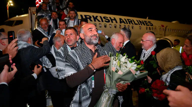 Sumud Filosu aktivistleri İstanbul’da: 59 kişi yurda döndü