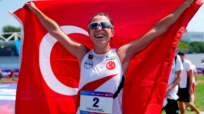 Türk spor tarihinde bir ilk: İlke Özyüksel Mihrioğlu modern pentatlonda Avrupa şampiyonu