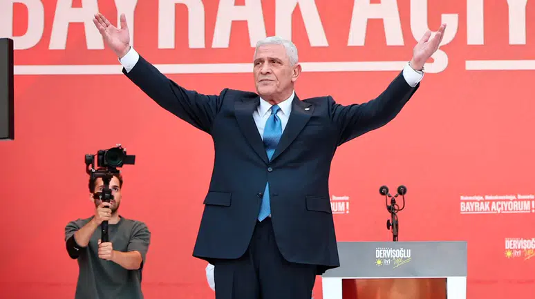 İyi Parti lideri Dervişoğlu, Çerçeve Yasa'ya karşı mitingde konuştu: Bizim için bu teröriste af yasasıdır, tsunaminin ilk dalgasıdır