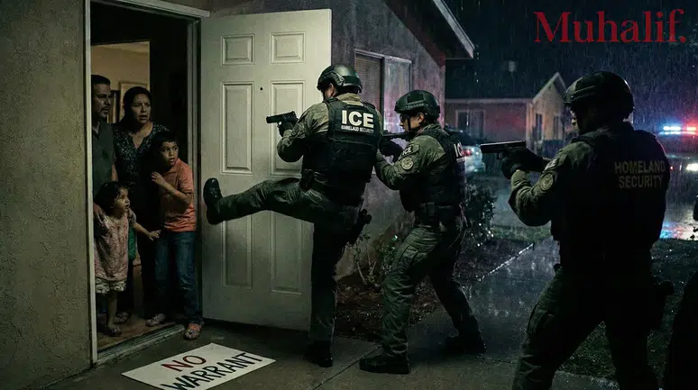 Sınır tanımayan yetki: ICE ajanları mahkeme kararı olmadan evlere girecek iddiası