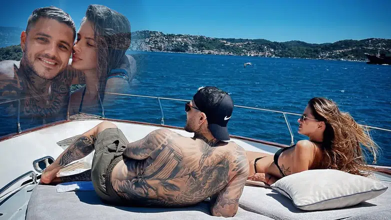 Mauro Icardi ve China Suarez Boğaz’da tekne turu yaptı