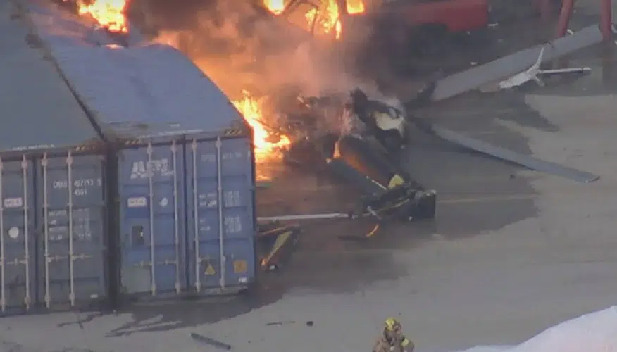 Los Angeles’ta haber helikopteri düştü: 3 kişi hayatını kaybetti