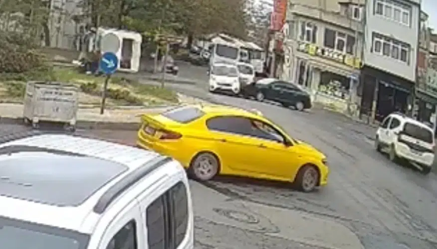 Çorlu'da trafik kazası: 2 yaşındaki çocuk hastanelik oldu
