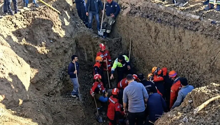 Polatlı'da altyapı çalışması faciayla bitti: Muhtar göçük altında can verdi