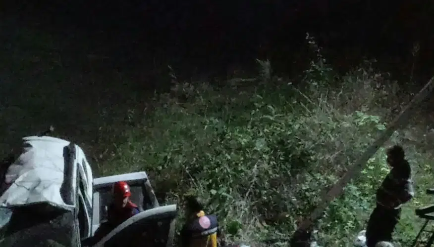 Araklı'da korkunç kaza: Bariyerleri aşan cip dere yatağına çakıldı