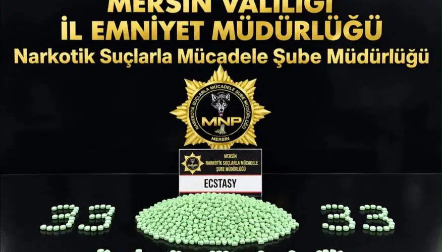 Mersin narkotik ekiplerinden zehir tacirlerine ağır darbe
