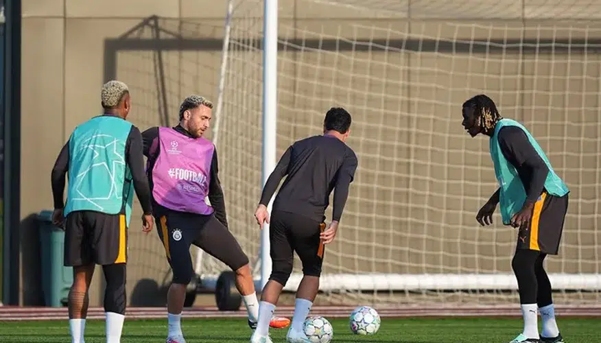 Dev randevu öncesi Galatasaray'da taktik prova