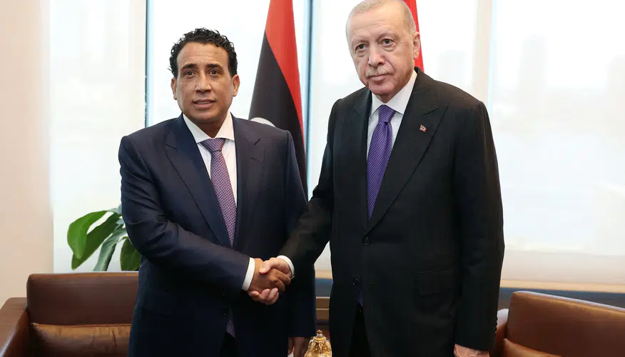 New York'ta kritik Libya zirvesi: Erdoğan ve Menfi bir araya geldi