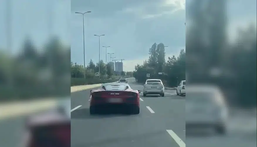 Ankara trafiğinde lüks araçla terör estiren sürücüye ağır fatura