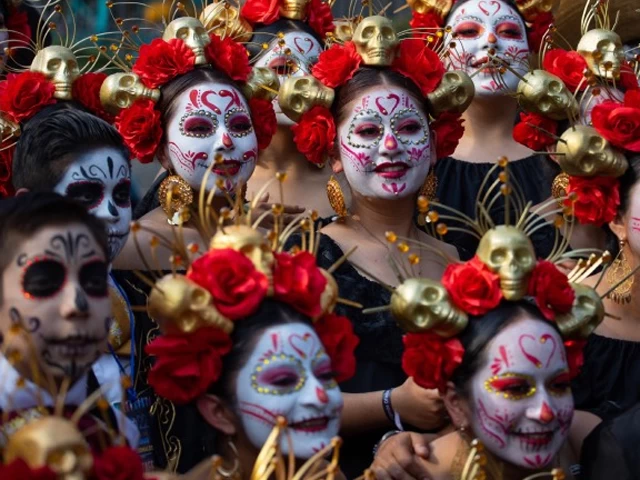 Meksika'da 'Ölüler Günü' festivali düzenlendi