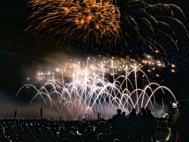 Uluslararası Havai Fişek Festivali “Flammende Sterne” sona erdi