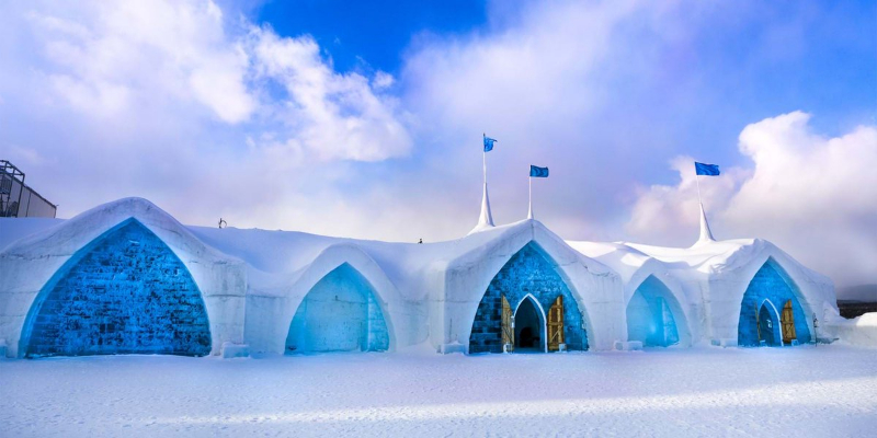 Buzun sanata dönüştüğü oteller