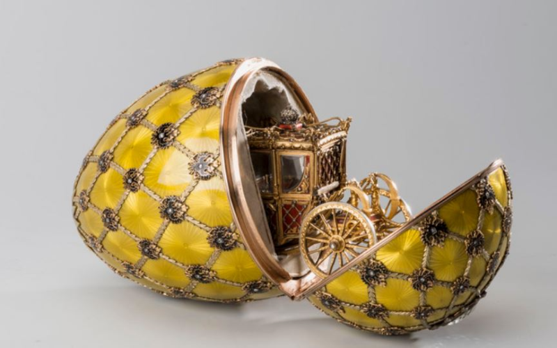 Faberge İmparatorluk Yumurtaları, Londra’da sergilenmeye başlandı