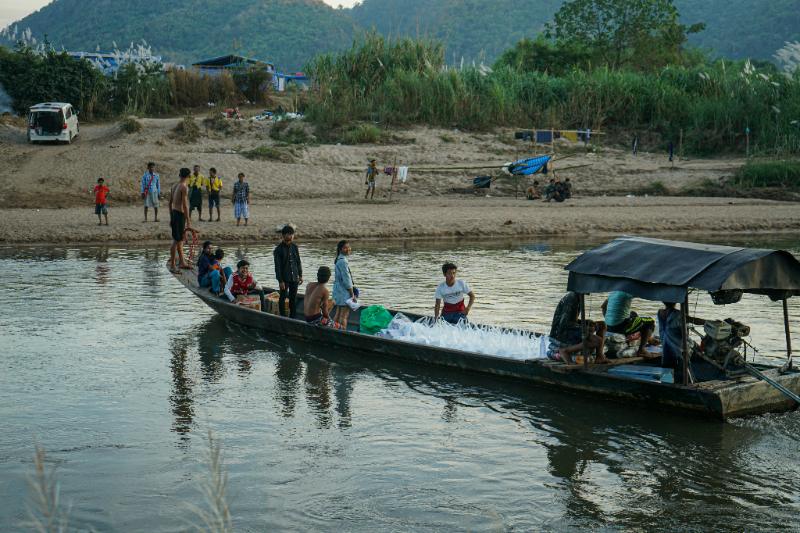 Myanmar, Tayland sınırındaki mülteciler