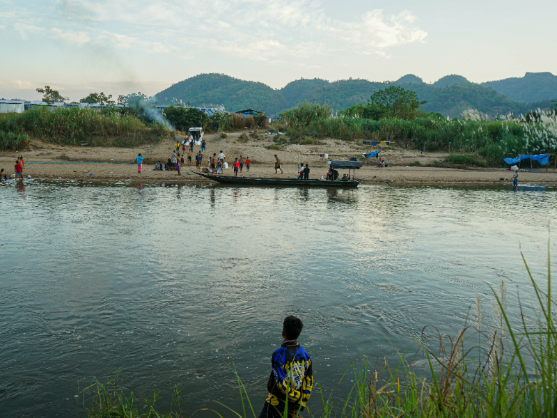 Myanmar, Tayland sınırındaki mülteciler 7