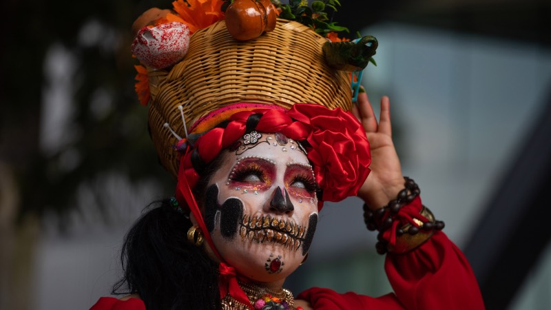 Meksika'da 'Ölüler Günü' festivali düzenlendi