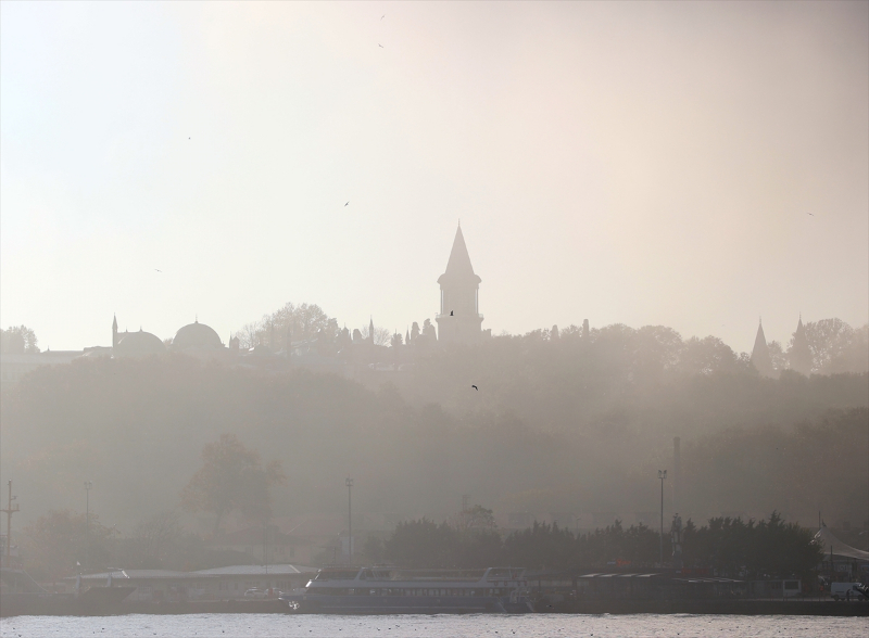 İstanbul'da sis etkili oldu 6