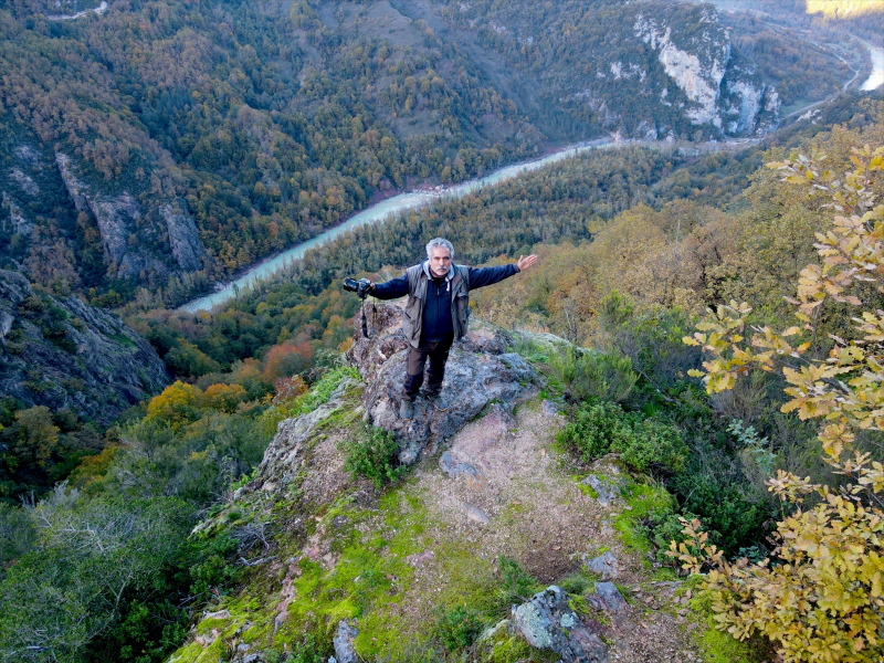 Kastamonu'daki Loç Vadisi ziyaretçilerini sonbahar renkleriyle ağırlıyor 2