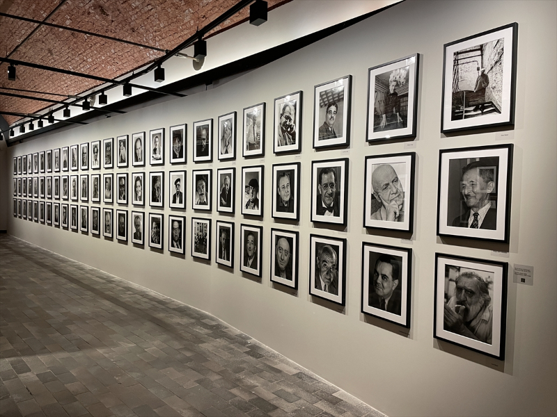 Ara Güler arşivinden edebiyatçı portreleri sergisi sanatseverle buluştu 1