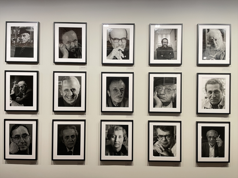 Ara Güler arşivinden edebiyatçı portreleri sergisi sanatseverle buluştu 3