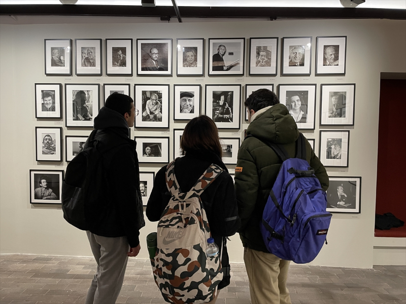 Ara Güler arşivinden edebiyatçı portreleri sergisi sanatseverle buluştu 4