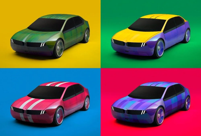 BMW renk değiştirebilen modelini tanıttı