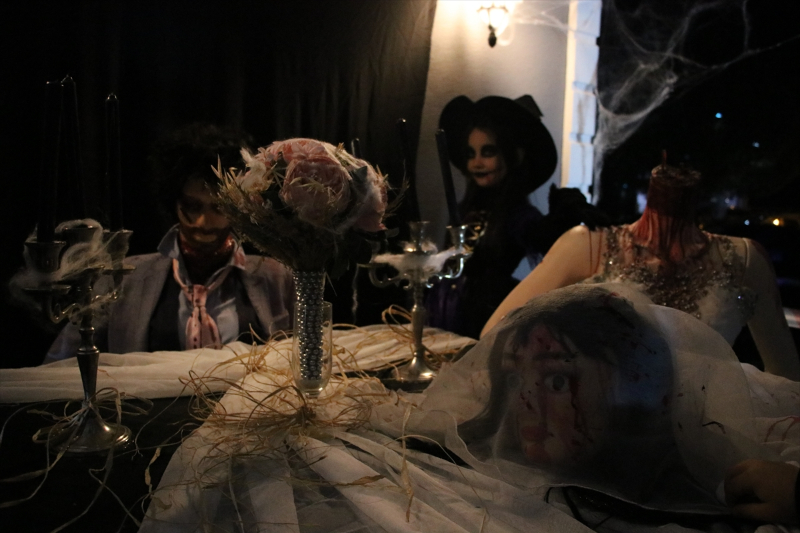 Kırklareli'de korku gecesi 'Koleda' kutlandı 10