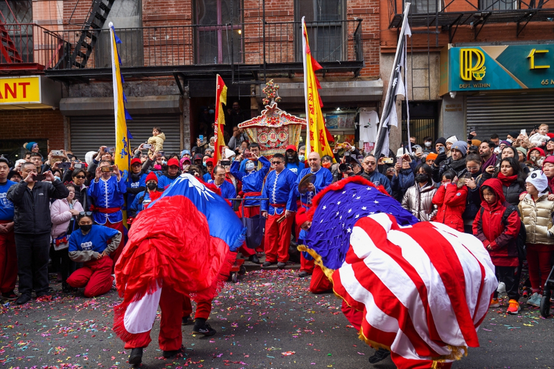 New York'ta Çin Yeni Yılı kutlamaları
