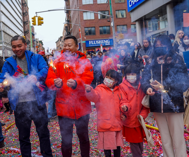 New York'ta Çin Yeni Yılı kutlamaları 12