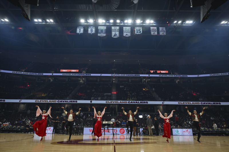 NBA maçı Türk Kültür Mirası Gecesi etkinlikleriyle renklendi