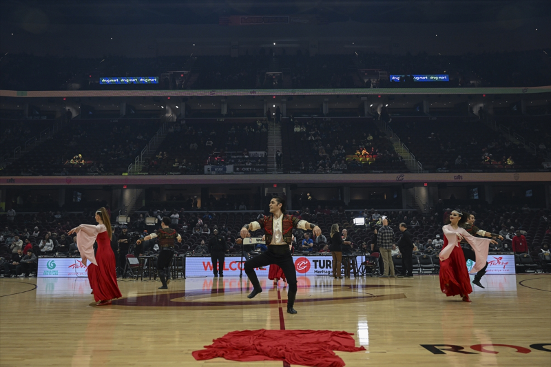 NBA maçı Türk Kültür Mirası Gecesi etkinlikleriyle renklendi 5