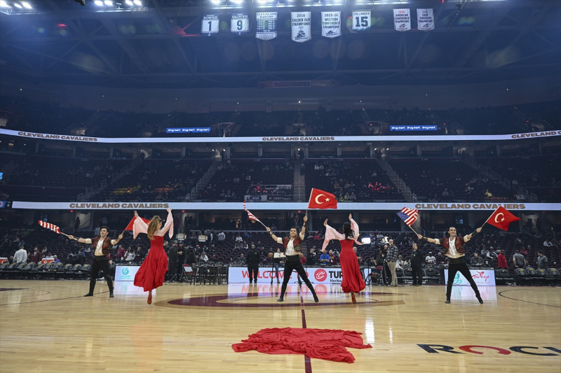 NBA maçı Türk Kültür Mirası Gecesi etkinlikleriyle renklendi 8