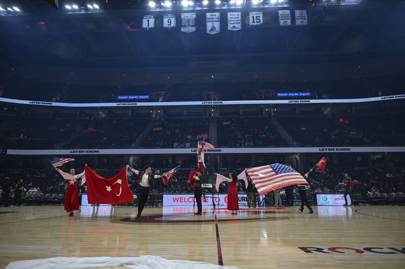 NBA maçı Türk Kültür Mirası Gecesi etkinlikleriyle renklendi 10