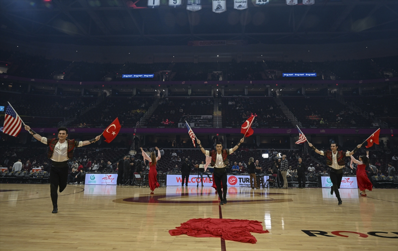 NBA maçı Türk Kültür Mirası Gecesi etkinlikleriyle renklendi 11