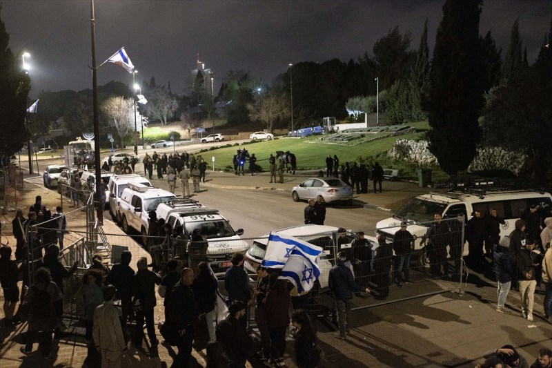 Batı Kudüs'te Netanyahu hükümetinin “yargı reformu” protesto edildi 11