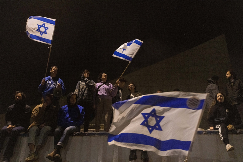 Batı Kudüs'te Netanyahu hükümetinin “yargı reformu” protesto edildi 10