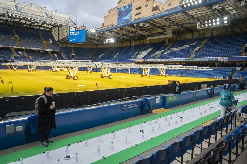 Chelsea, stadında iftar vererek bir ilke imza attı 16