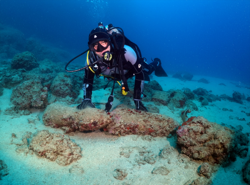 Doğu Akdeniz'de 5 yıl önce keşfedilen su altı mağarası depremlerde zarar görmedi 8