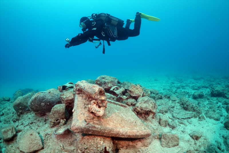 Doğu Akdeniz'de 5 yıl önce keşfedilen su altı mağarası depremlerde zarar görmedi 7