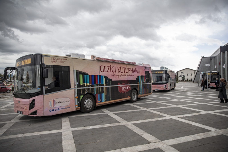 Kültür ve Turizm Bakanlığından deprem bölgesine 10 gezici kütüphane 4