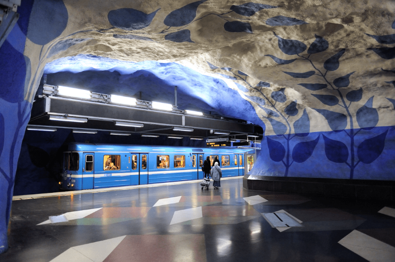 Dünyanın en uzun sergisi: Stockholm Metrosu