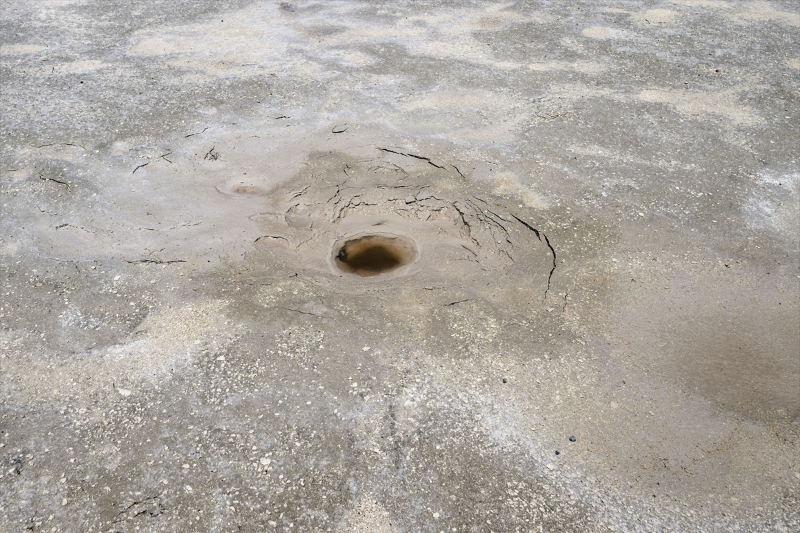 Kuraklığın gölgesindeki Meke Gölü 7