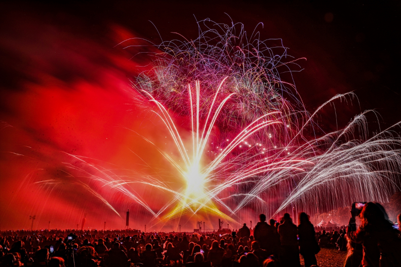 Uluslararası Havai Fişek Festivali “Flammende Sterne” sona erdi 9